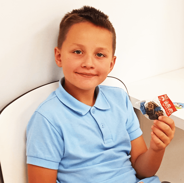 wypelnienie zeba mlecznego