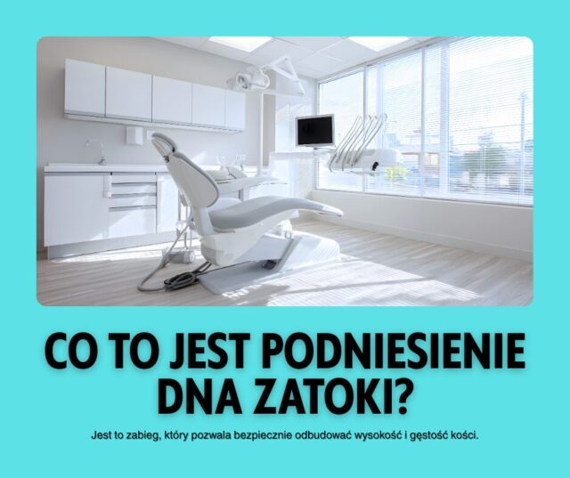 co to jest podniesienie dna zatoki