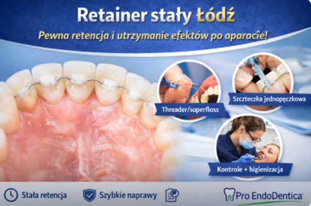 retainer stały Łódź